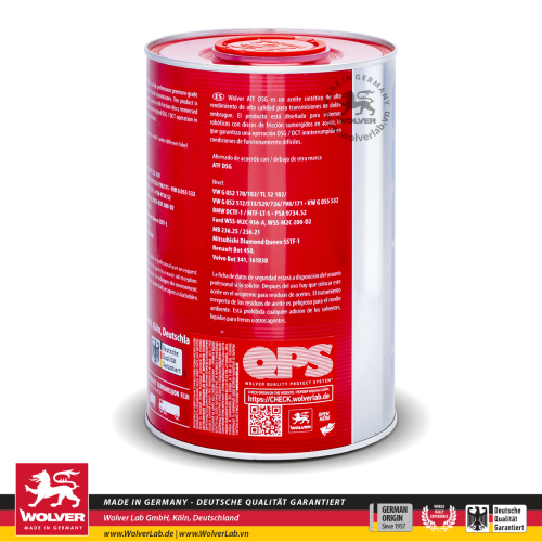 Nhớt hộp số Wolver ATF DSG 1L